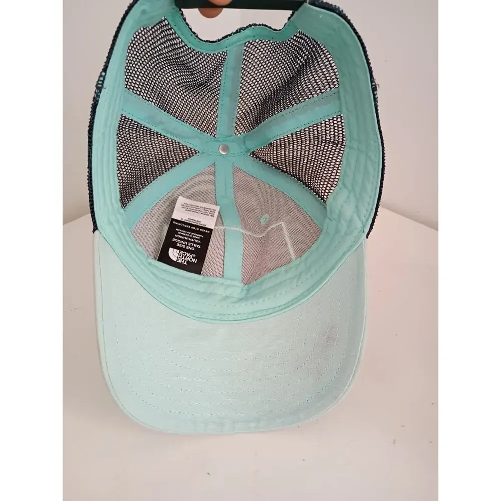 The North Face Hat Cap Youth Girls Boys Teal Kids